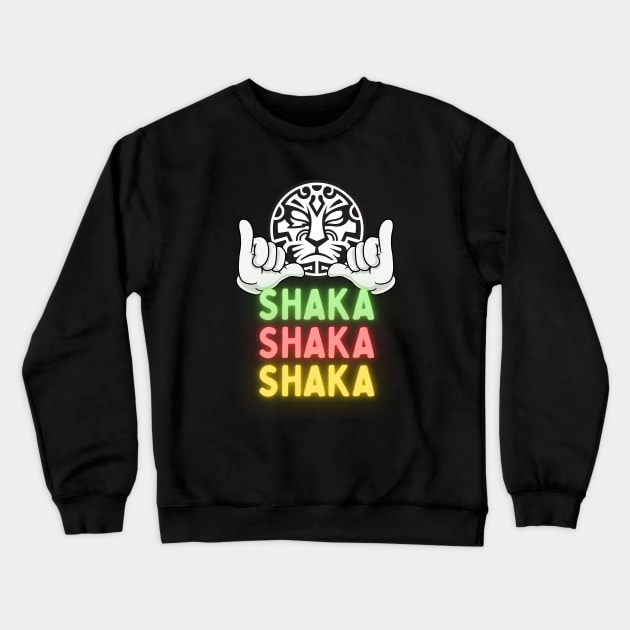 Jinrai Shaka Sign Crewneck Sweatshirt by Mister Jinrai